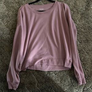 Pink Tek Gear crewneck sweatshirt size L